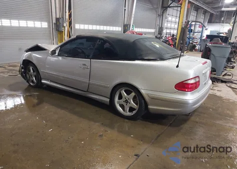 2002 Mercedes-Benz Clk 430 from USA, damaged, VIN WDBLK70G42T115763